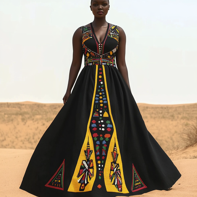 Robe au design gracieux