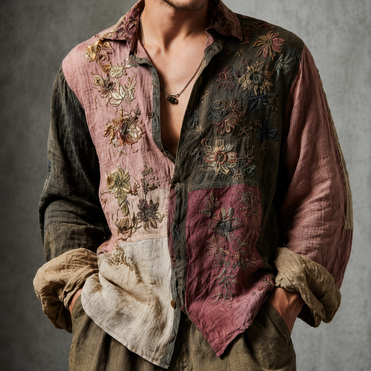 Chemise au design réfléchi