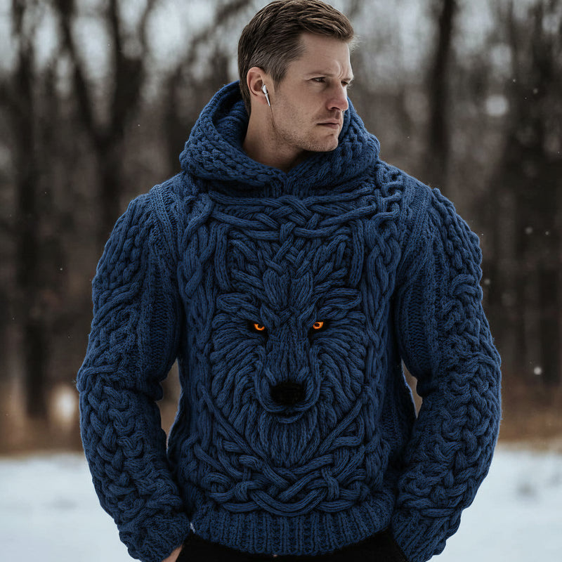 Pull au design réfléchi