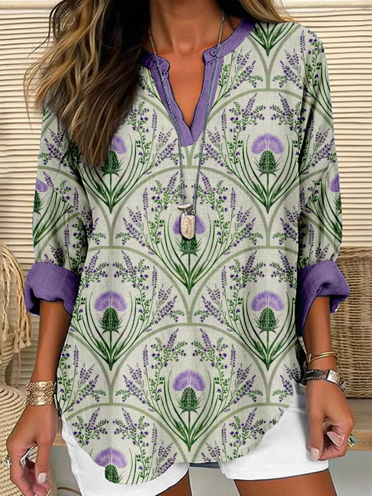 Chemise au design gracieux