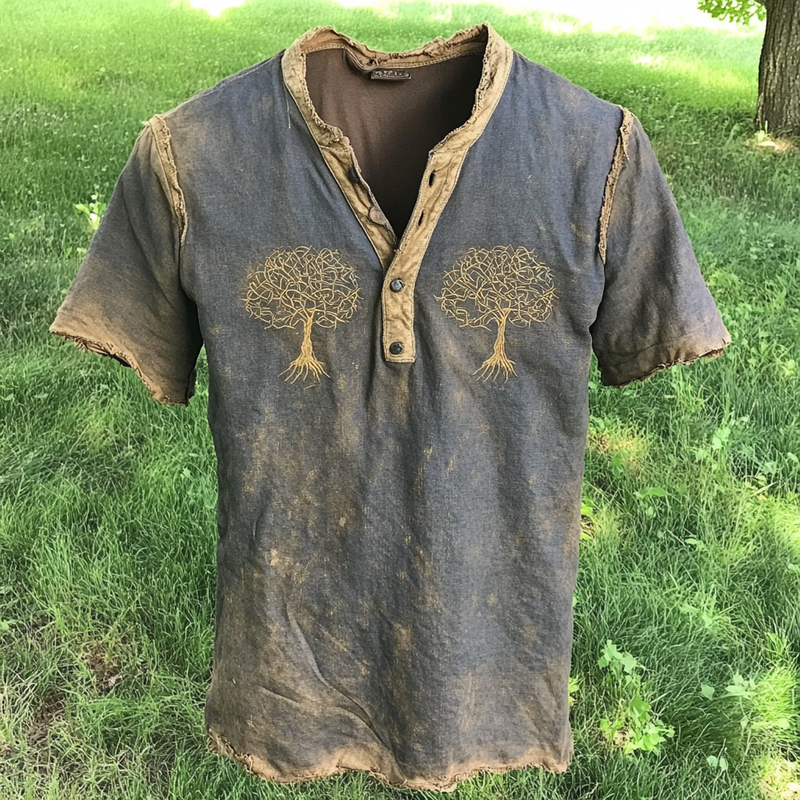 Chemise au style vintage intemporel