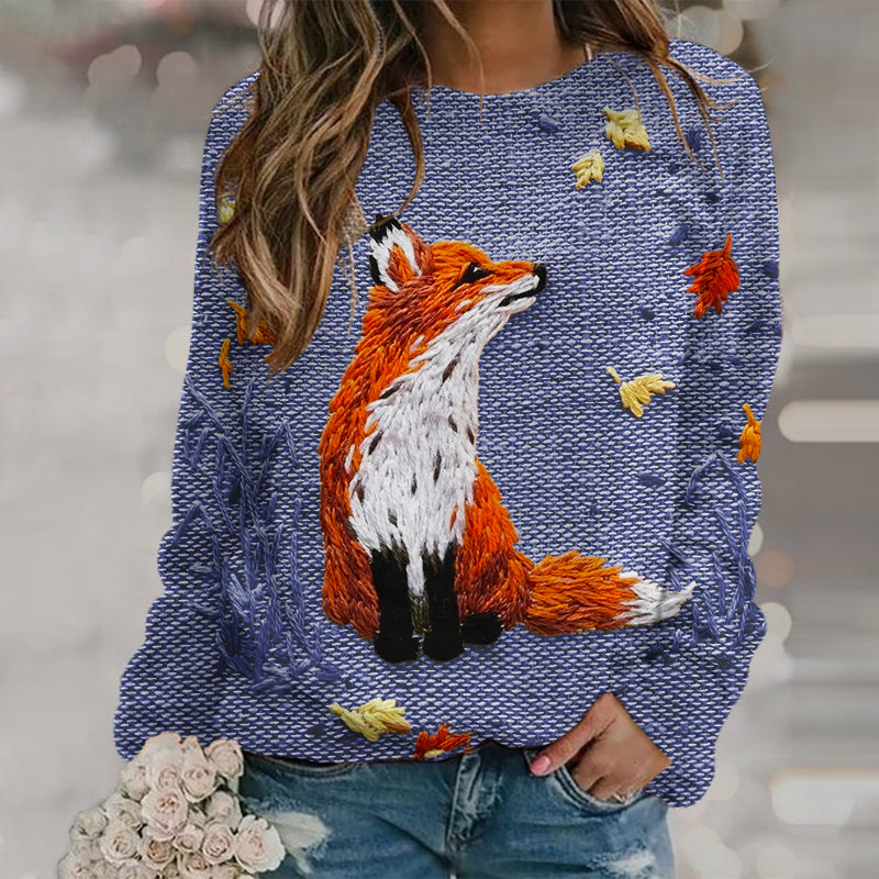 Pull au design réfléchi