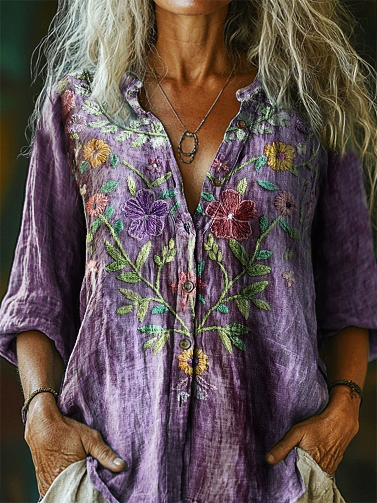 Chemise au design classique