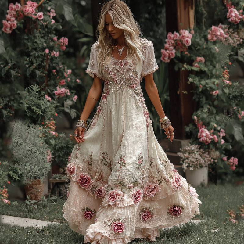 Robe au design gracieux