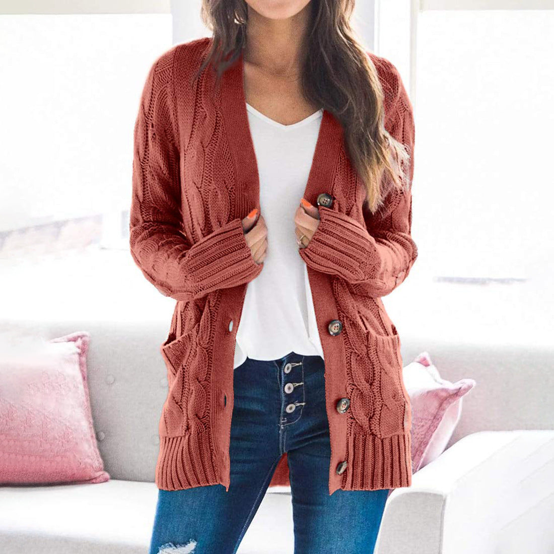 Pull vintage classique