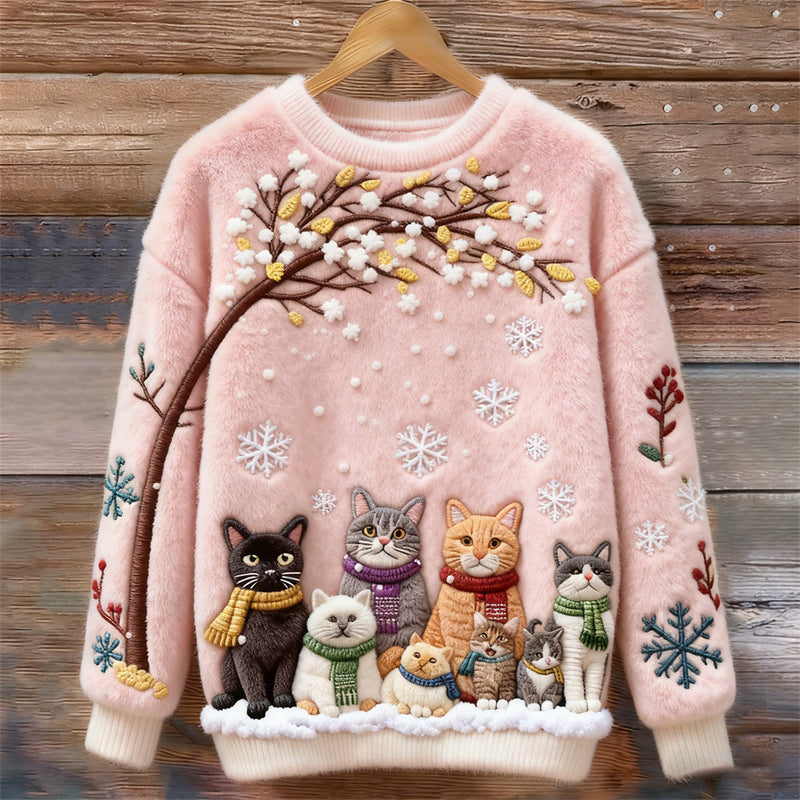 Pull d'inspiration vintage