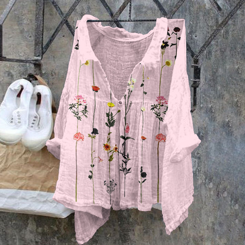 Chemise au style vintage intemporel