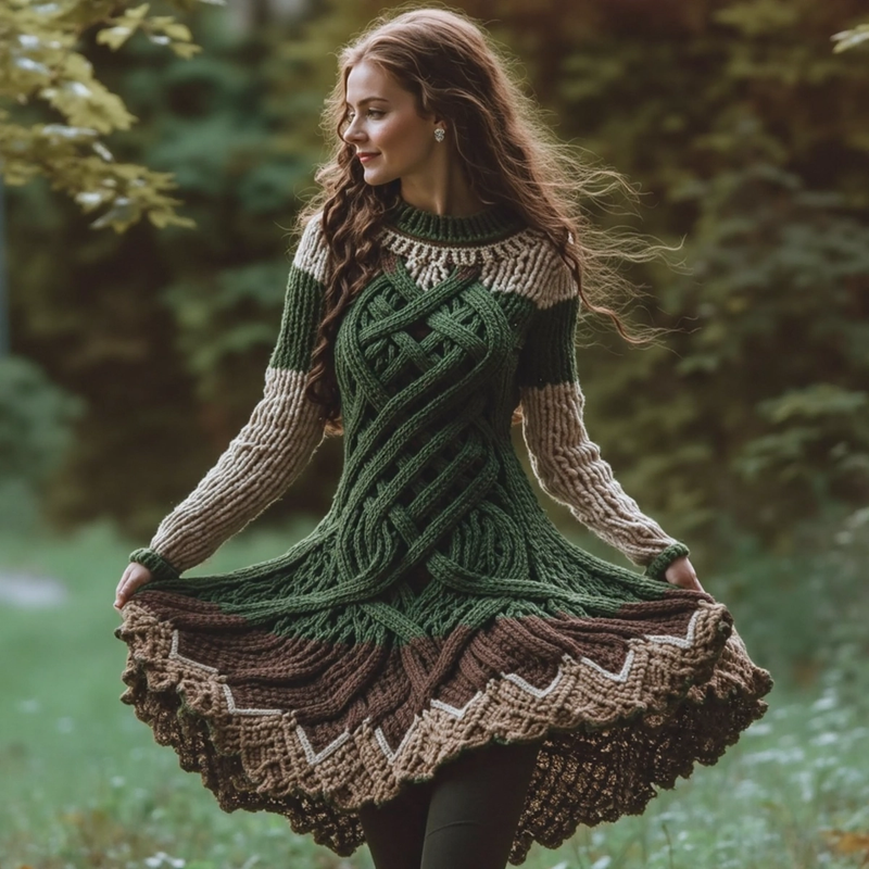 Pull au style vintage intemporel