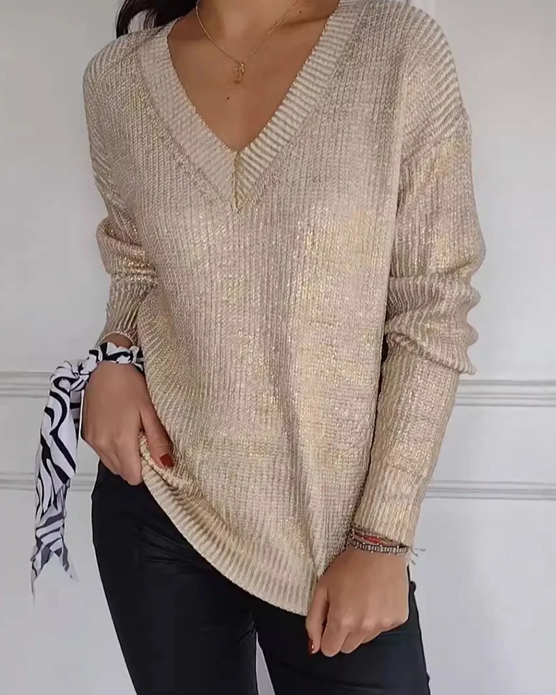 Pull au design classique