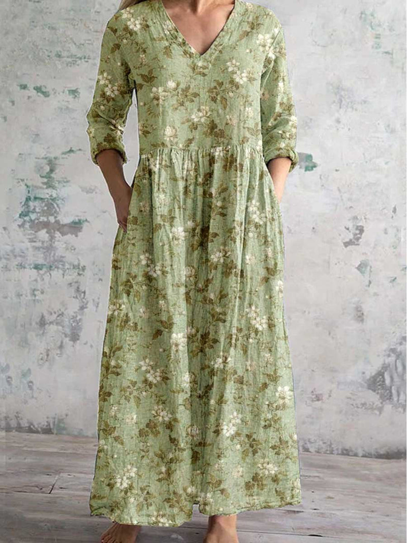 Robe au style vintage intemporel