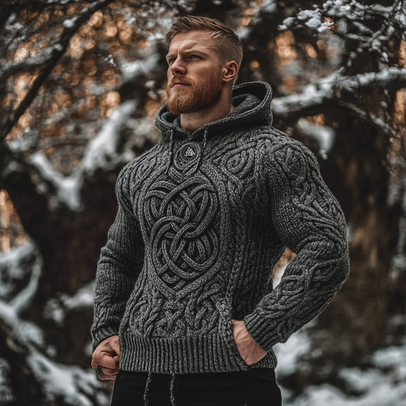 Pull au design réfléchi
