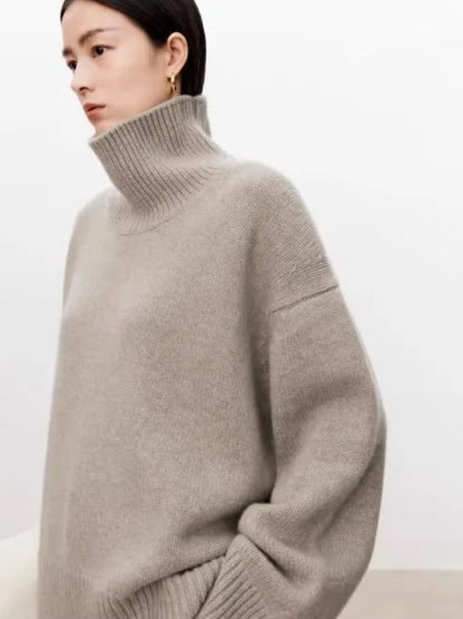 EP | MW - pull-over midi tricoté confortable