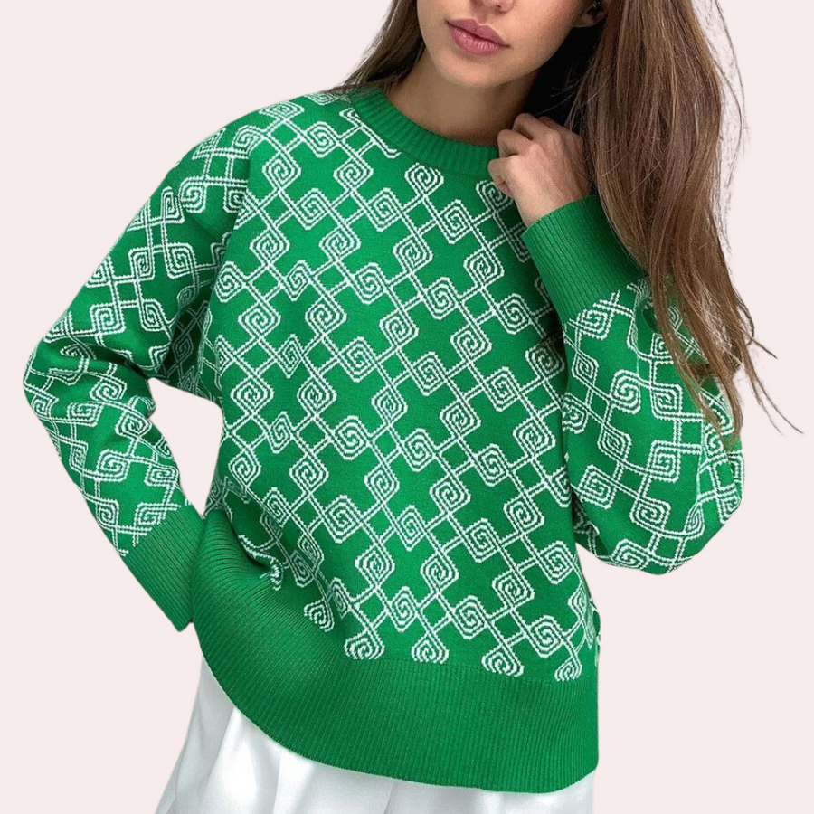 Pull vintage classique