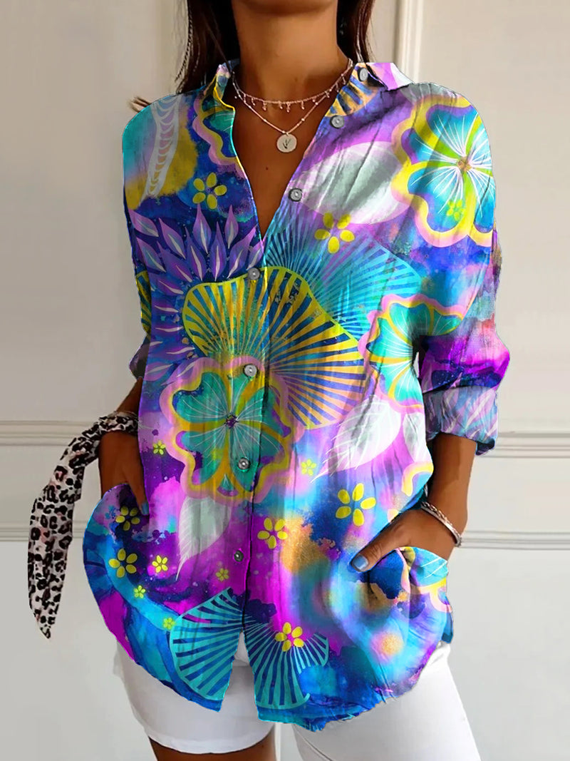Chemise au design réfléchi