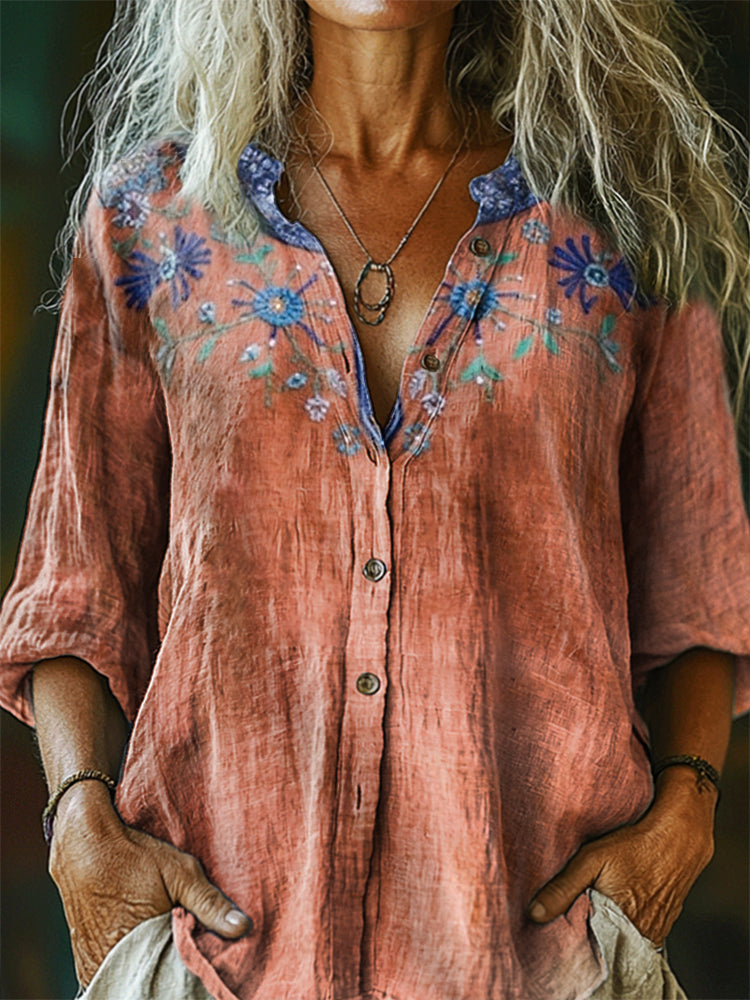 Chemise au design gracieux