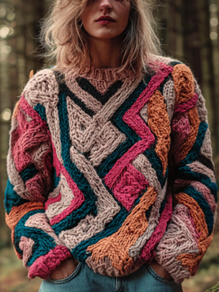Pull vintage classique