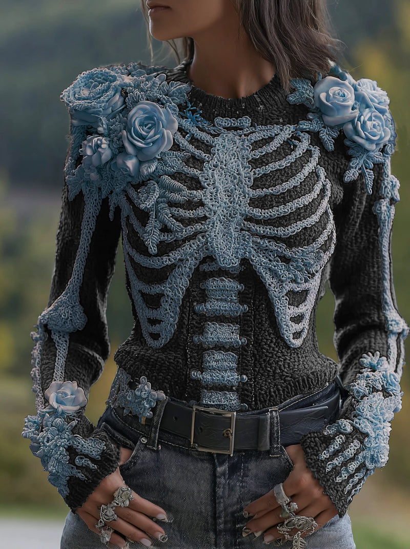 Pull au design réfléchi