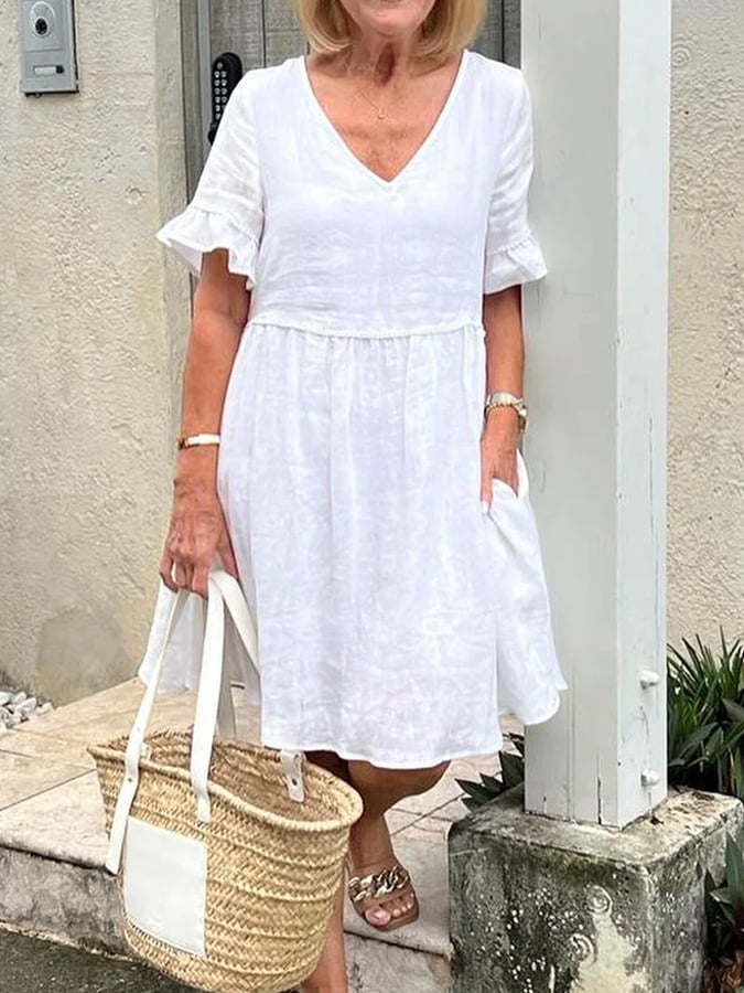 Robe au design classique
