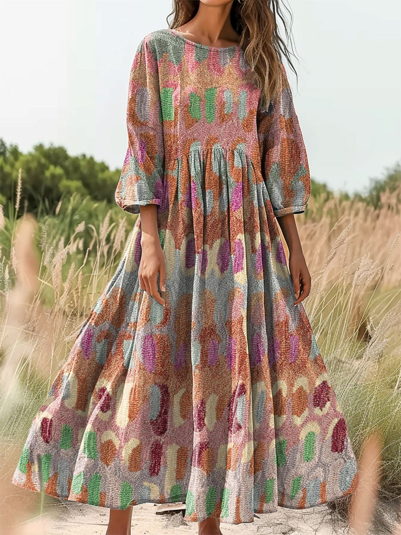 Robe au style vintage intemporel