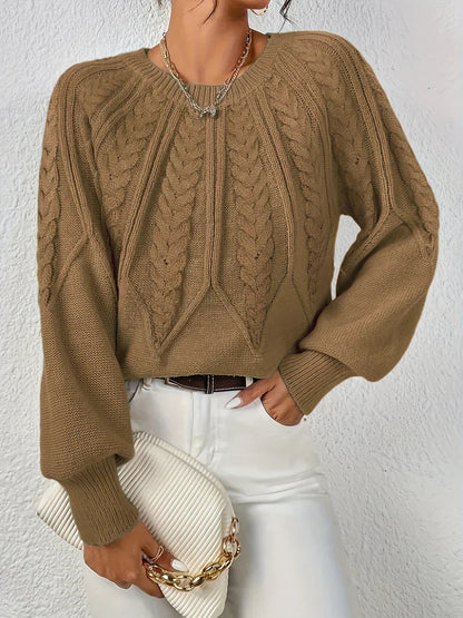 Pull au design réfléchi