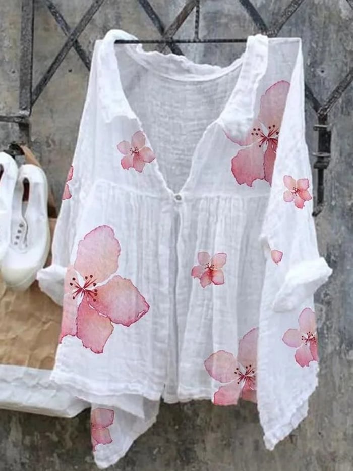 Chemise au design gracieux