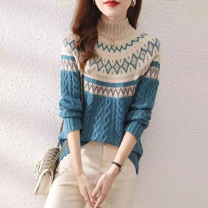 Pull au style vintage intemporel