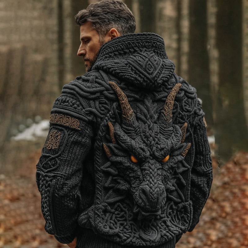 Pull au design réfléchi