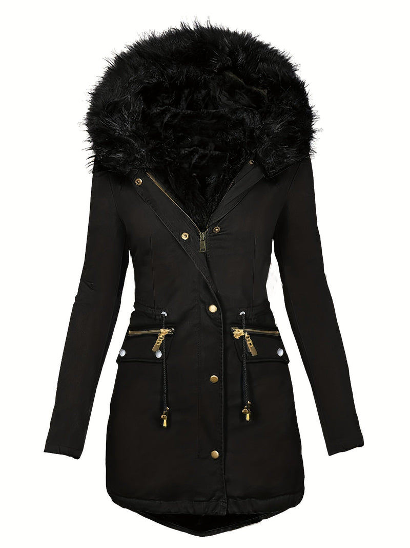 EP | Manteau de fourrure douillet pour femmes