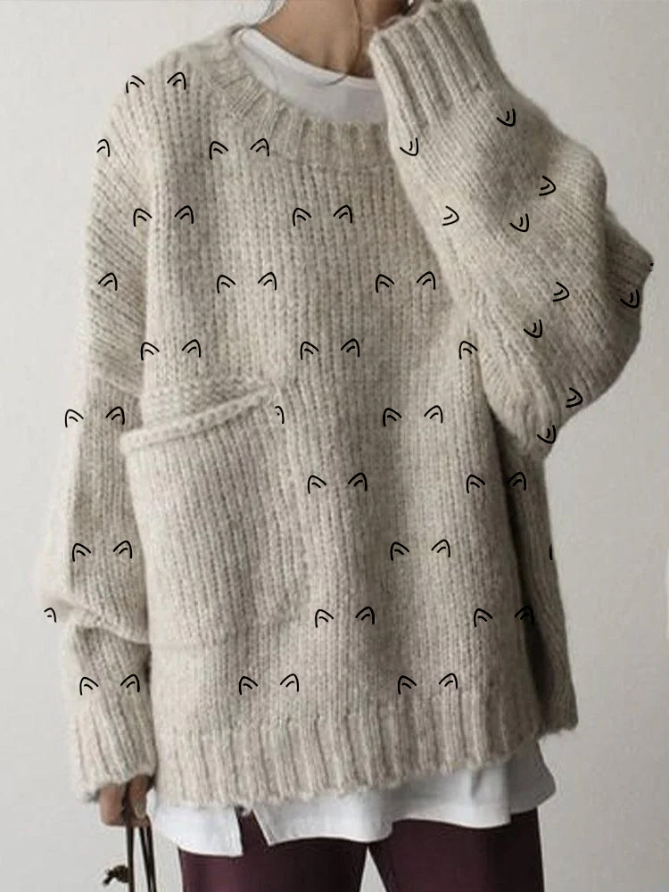 Pull vintage classique
