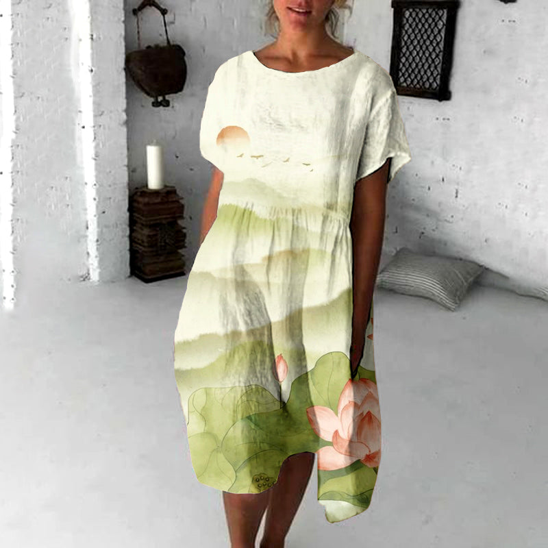 Robe au style vintage intemporel