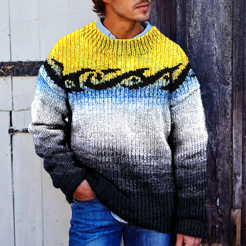 Pull au style vintage intemporel