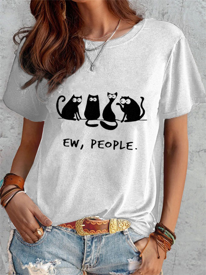T-Shirt au design réfléchi