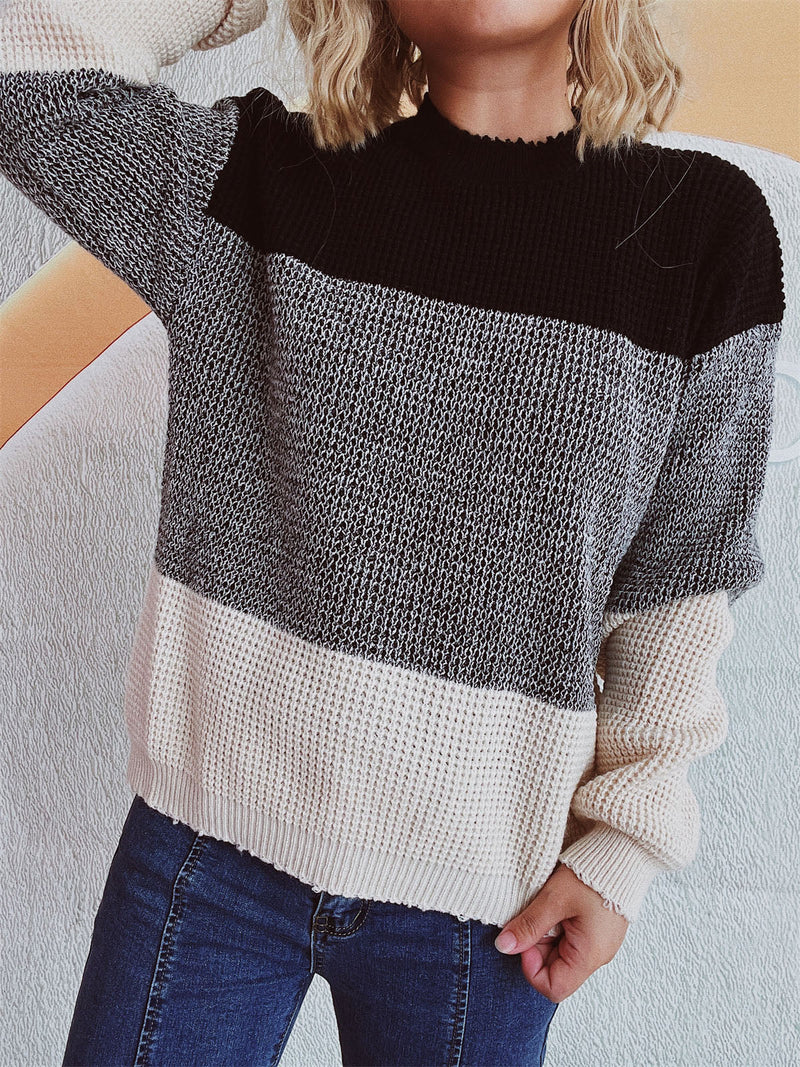 Pull au design réfléchi