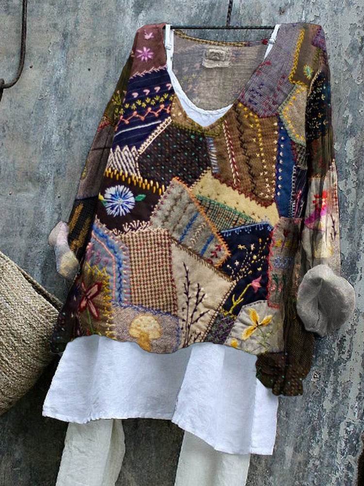 Chemise au design réfléchi