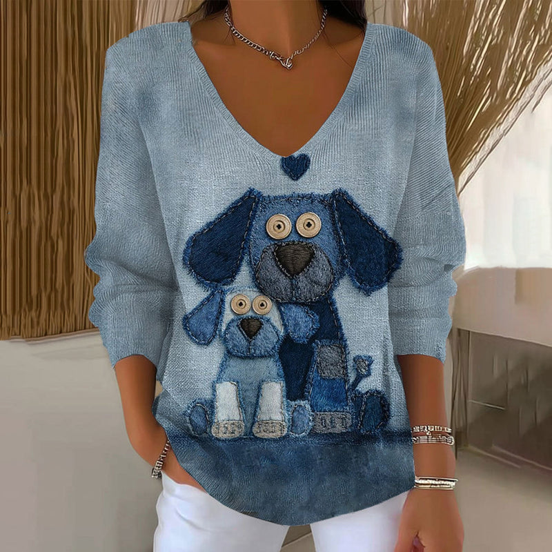 Pull au design réfléchi