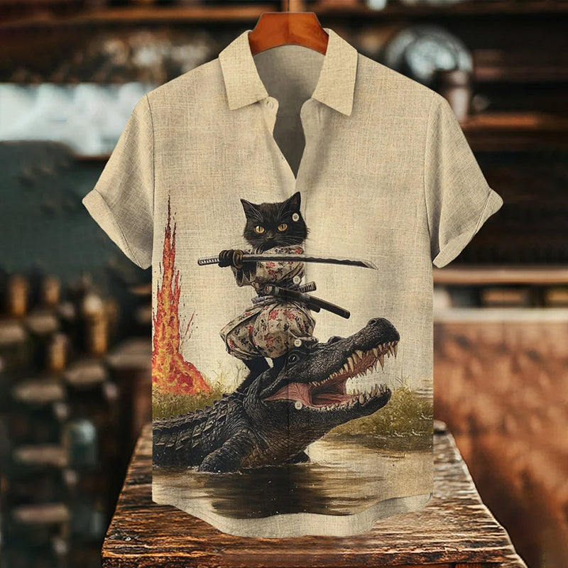 Chemise au design réfléchi