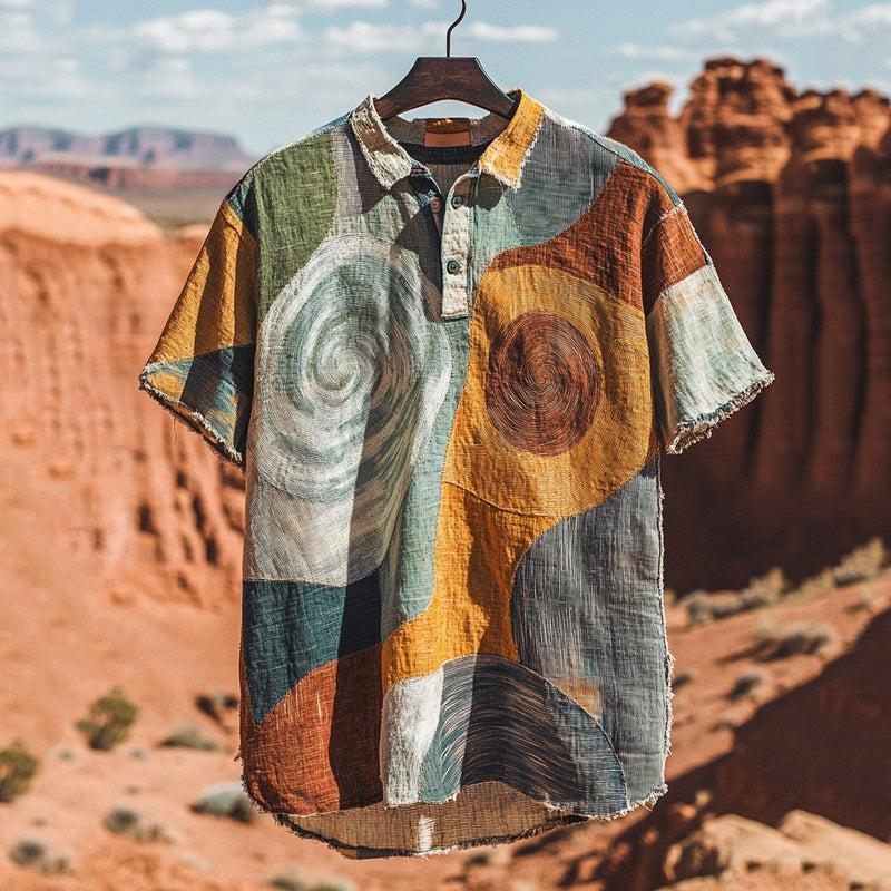 Chemise au design réfléchi