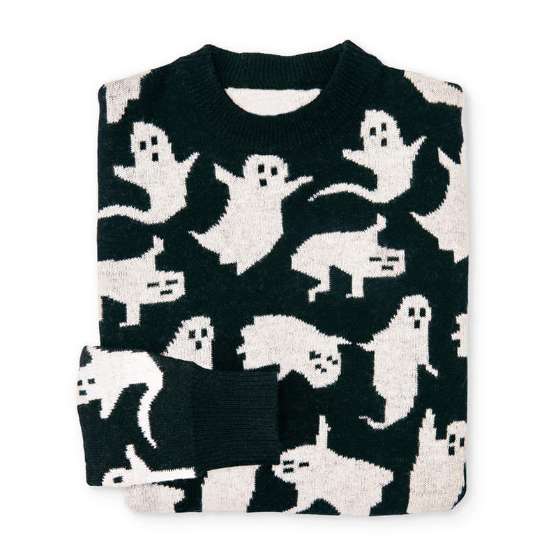 Pull au design réfléchi