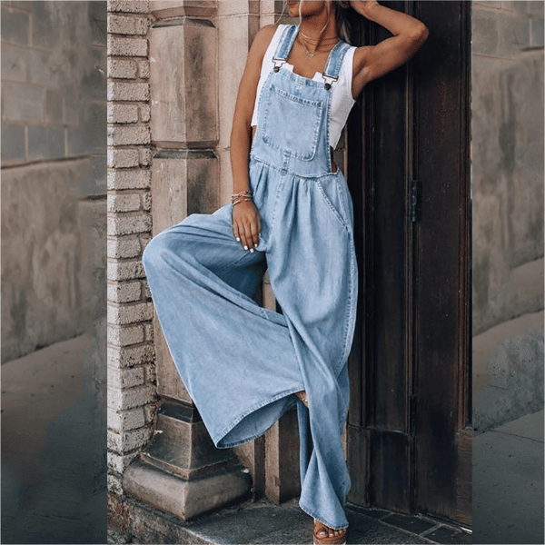 SL | Combinaison en denim pour femmes