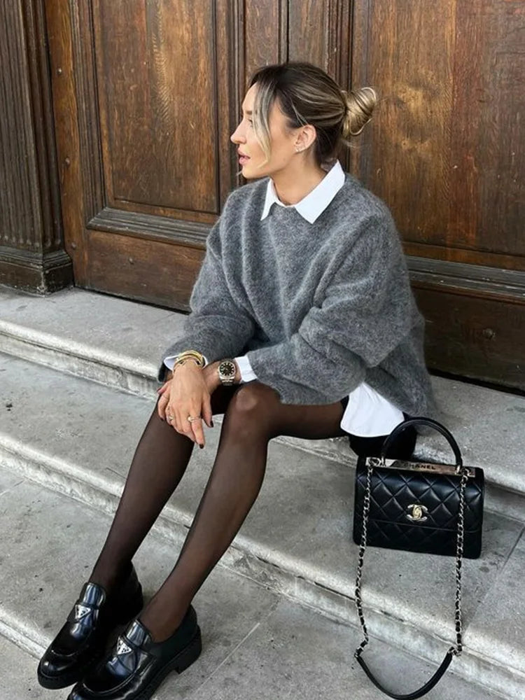 Pull vintage classique