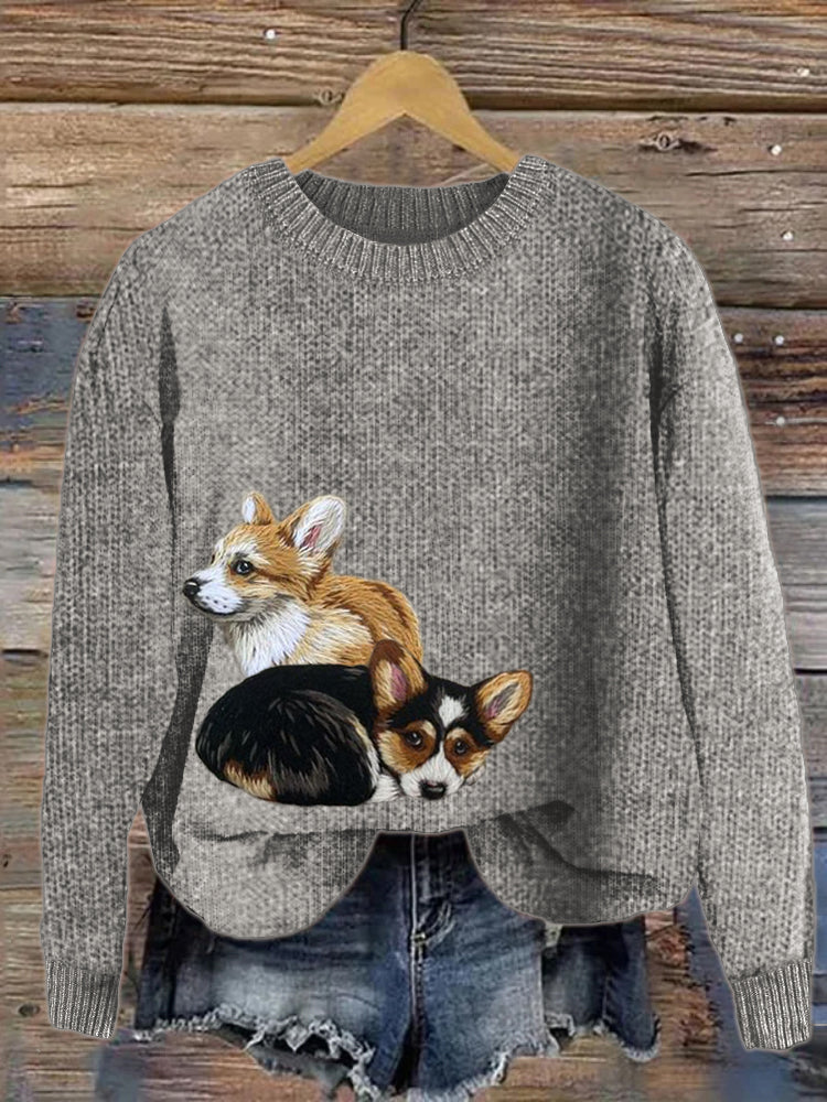 Pull vintage classique