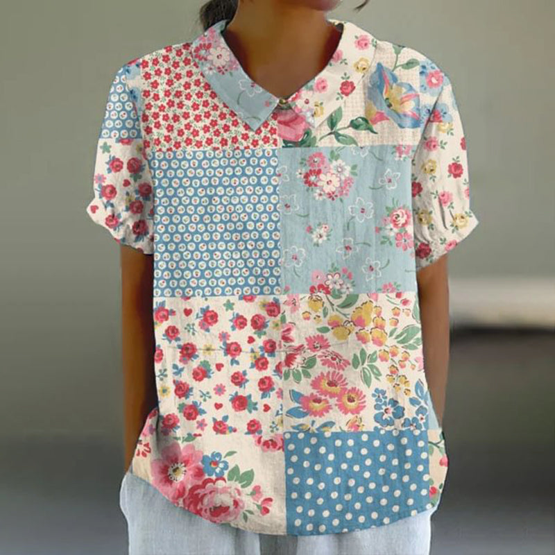 Haut au style vintage intemporel