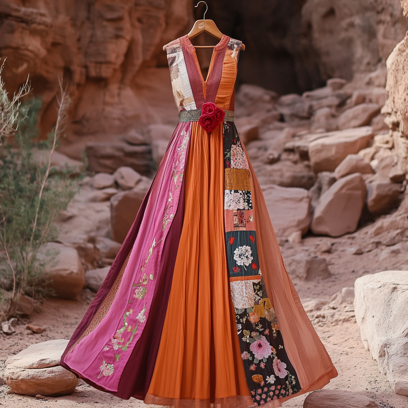 Robe au design réfléchi