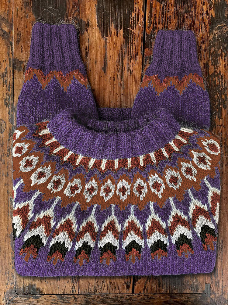 Pull vintage classique