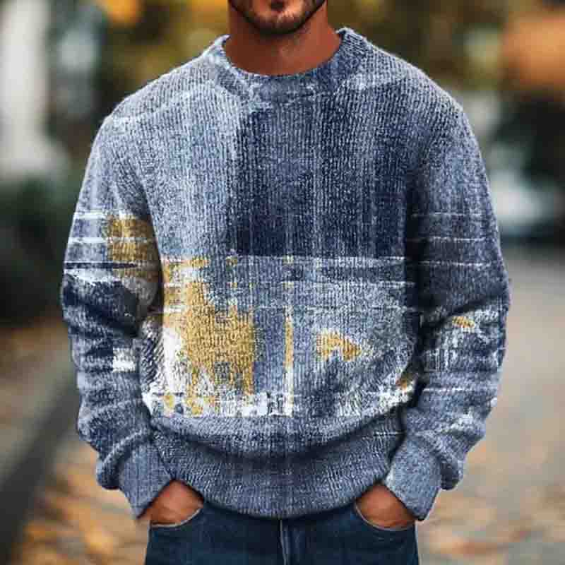 Pull vintage classique