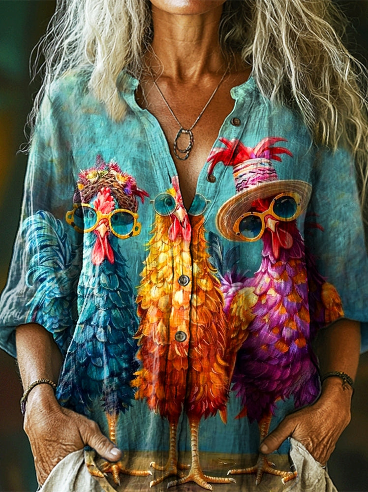 Chemise au design gracieux
