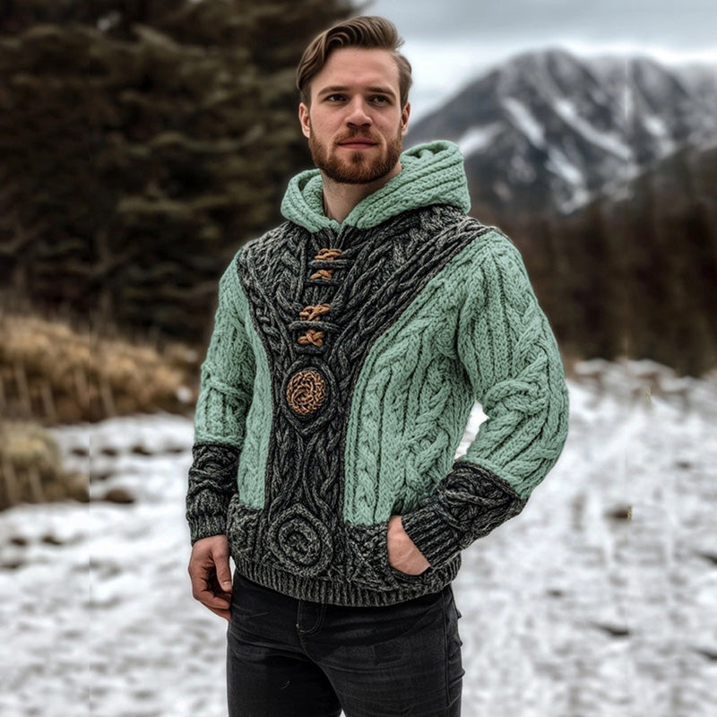 Pull au design réfléchi