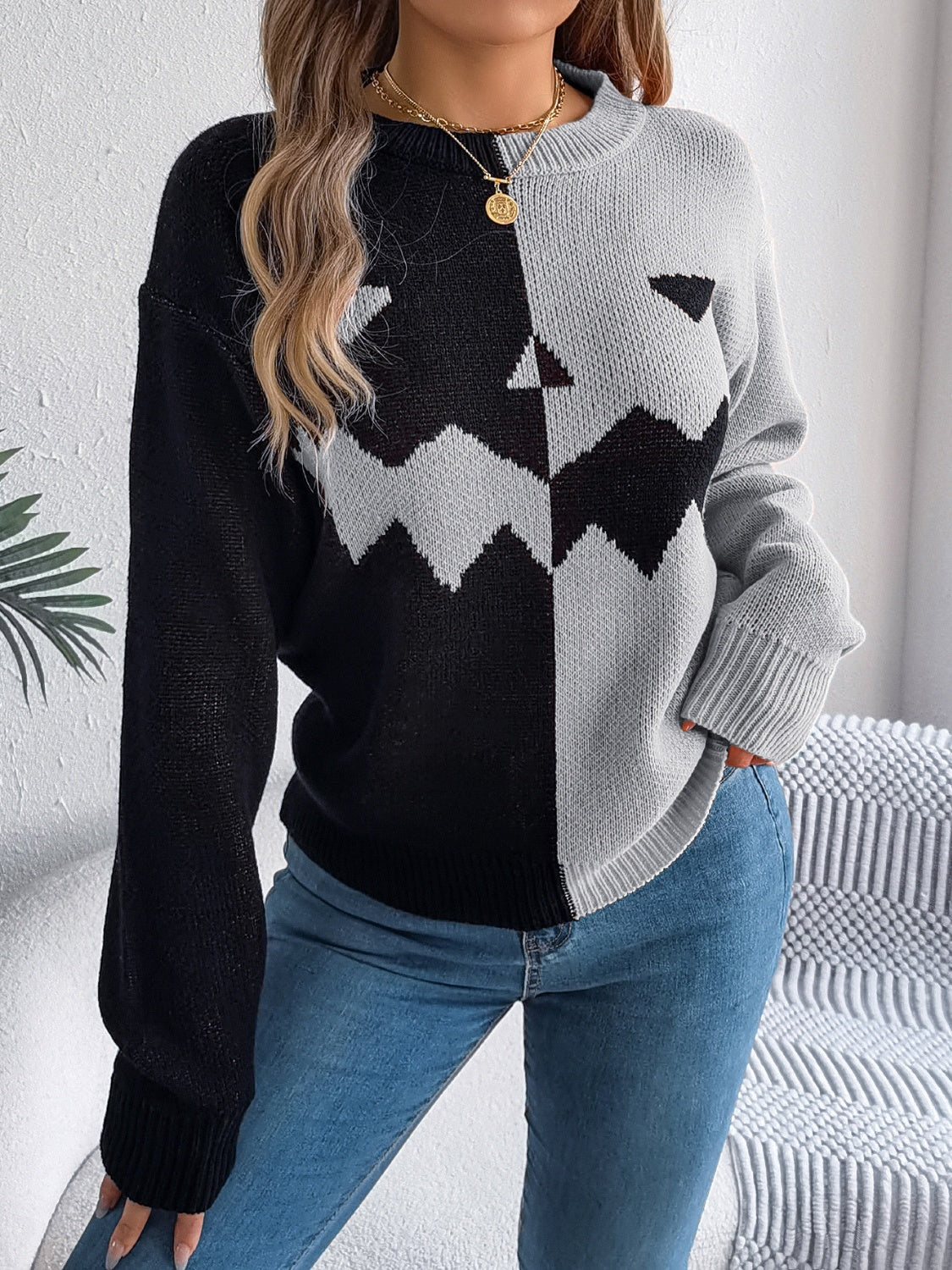 Pull au design gracieux
