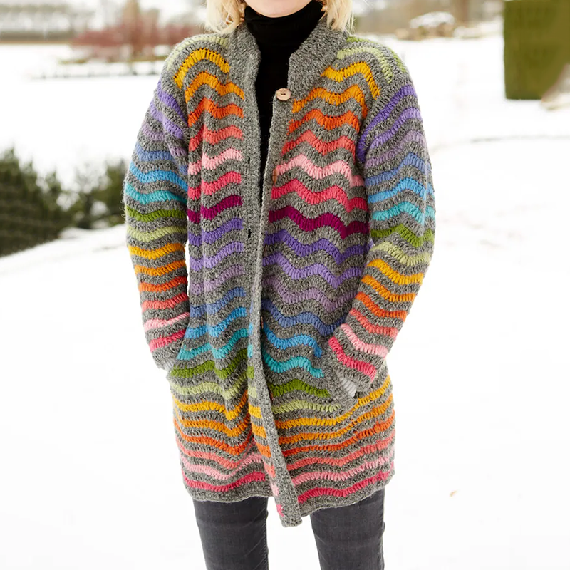 Cardigan au design classique