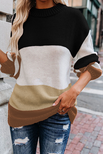Pull au design classique